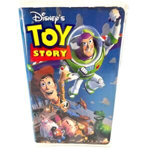Toy Story Walt Disney VHS Video Tape Kid Core Home Video‎ Pixar Clamshell 1996